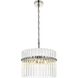 Paulina 3 Light 16 inch Polished Nickel Chandelier Ceiling Light