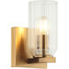 Westlock 1 Light 4.38 inch Aged Gold Brass Wall Sconce Wall Light