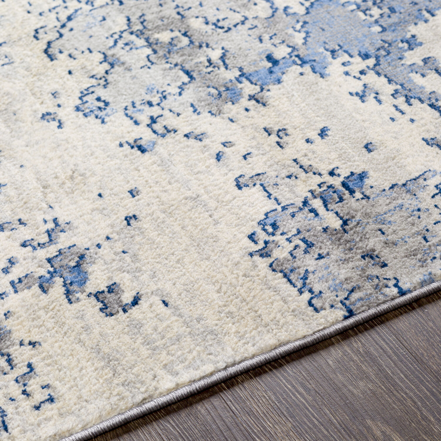 Monaco 71 X 51 inch Blue Rug in 4 x 6, Rectangle