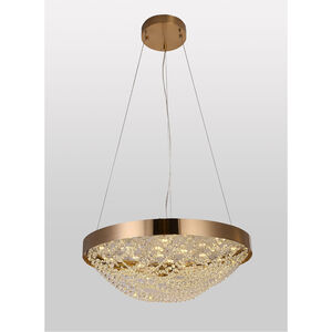 Canada LED 25 inch Copper Chandelier Ceiling Light