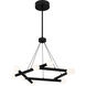 Cyprus LED 25 inch Matte Black Chandelier Ceiling Light