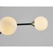 Canada LED 39 inch Black Chandelier Ceiling Light