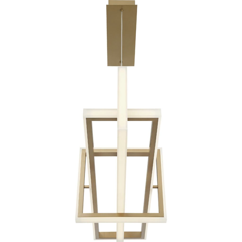 Bordo Linear Chandelier Ceiling Light in Gold