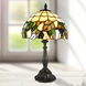 Alcira Jewel 19 inch 75.00 watt Dark Coffee Table Lamp Portable Light