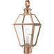 Olde Colony 1 Light 22 inch Copper Outdoor Post Light