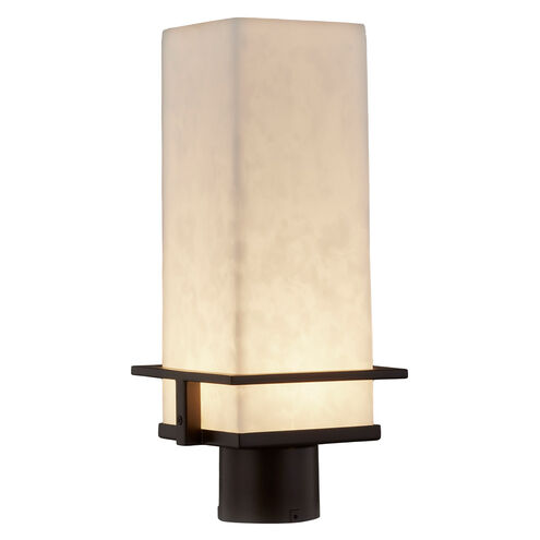 Clouds LED 16 inch Brushed Nickel Outdoor Post Light