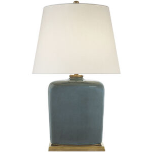 Thomas O'Brien Mimi 28 inch 60.00 watt Oslo Blue Table Lamp Portable Light