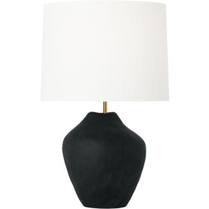 Hable Cadley 26.25 inch 9.00 watt Rough Black Ceramic Table Lamp Portable Light
