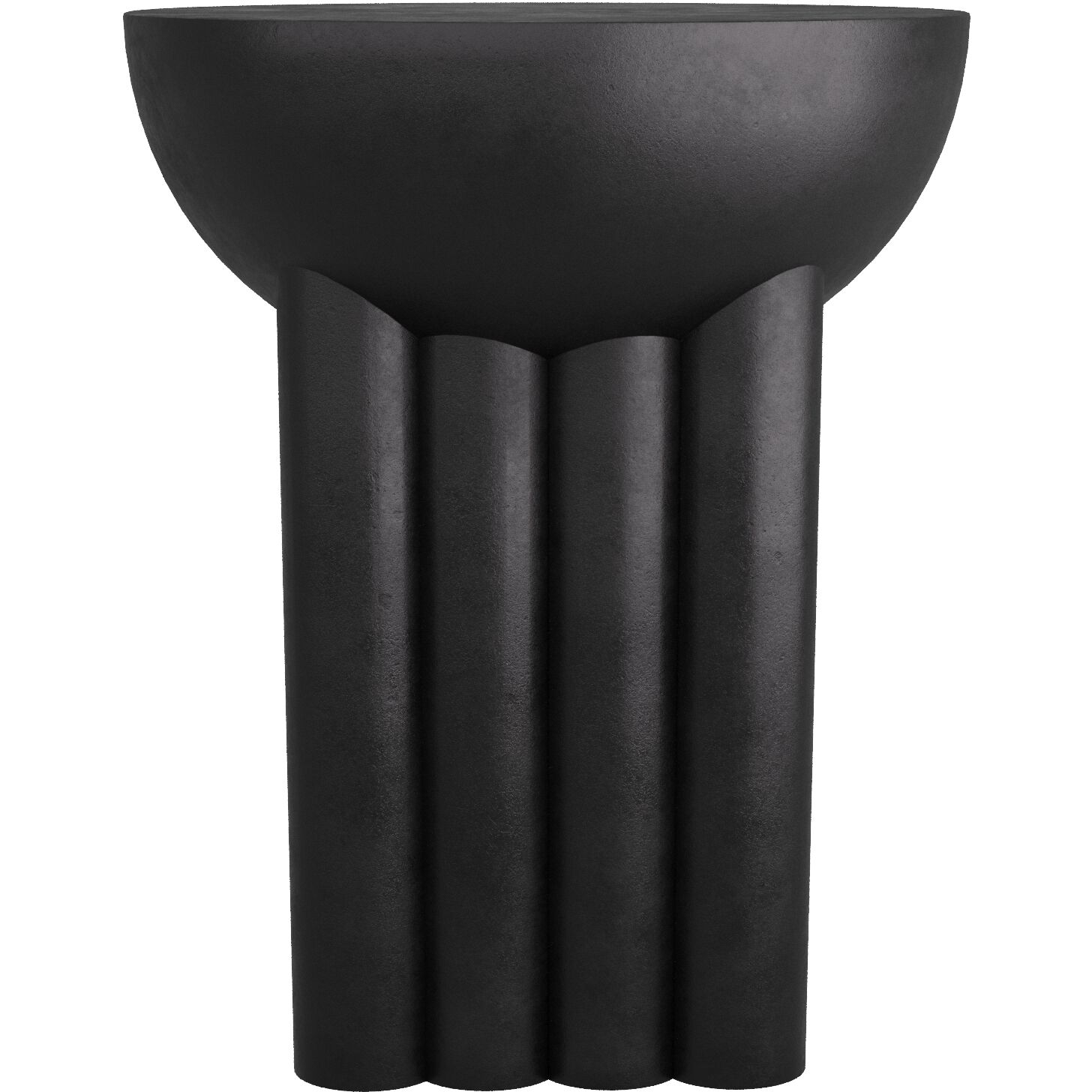 Santos 15 inch Black Accent Table