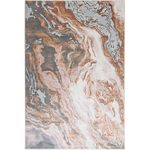 Terra 90 X 63 inch Earth Tones Rug in 5 x 7