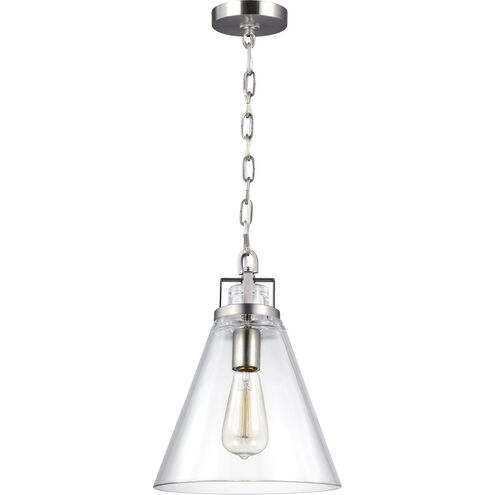 Sean Lavin Frontage 1 Light 10 inch Satin Nickel Pendant Ceiling Light