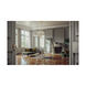 Priscilla 6 Light Heirloom Silver Chandelier Ceiling Light in Optic, Adjustable Height