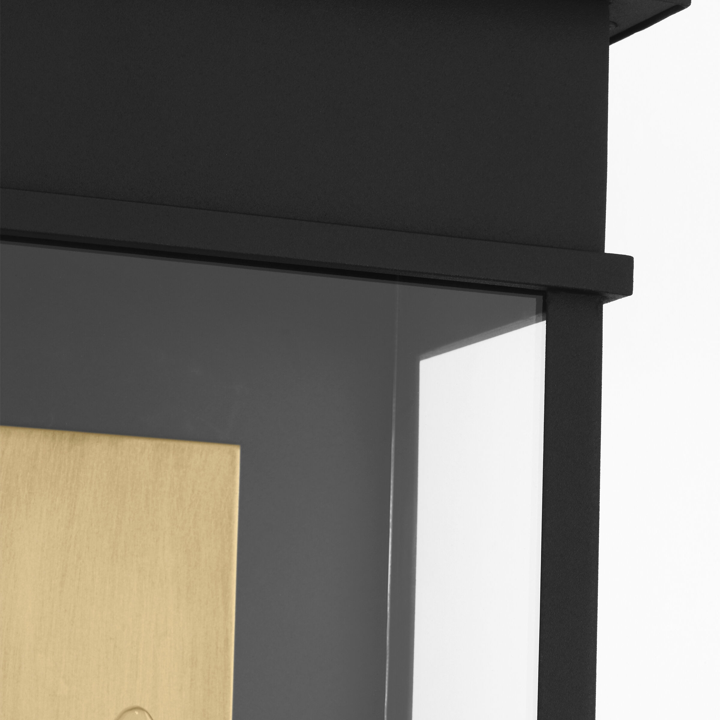 C&M by Chapman & Myers Cupertino 2 Light 19.13 inch Textured Black Outdoor Wall Lantern