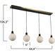 Gem Island Light Ceiling Light in White
