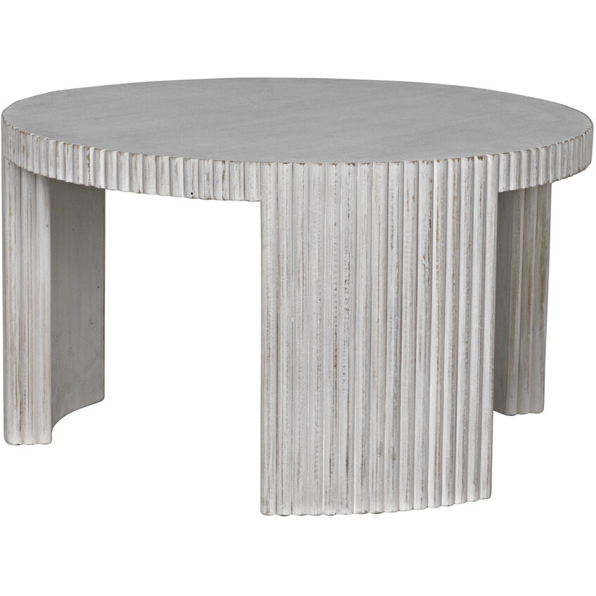 Jgor 32 X 32 inch White Wash Side/Coffee Table