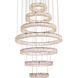 Monroe 7 Light 40 inch Gold Chandelier Ceiling Light
