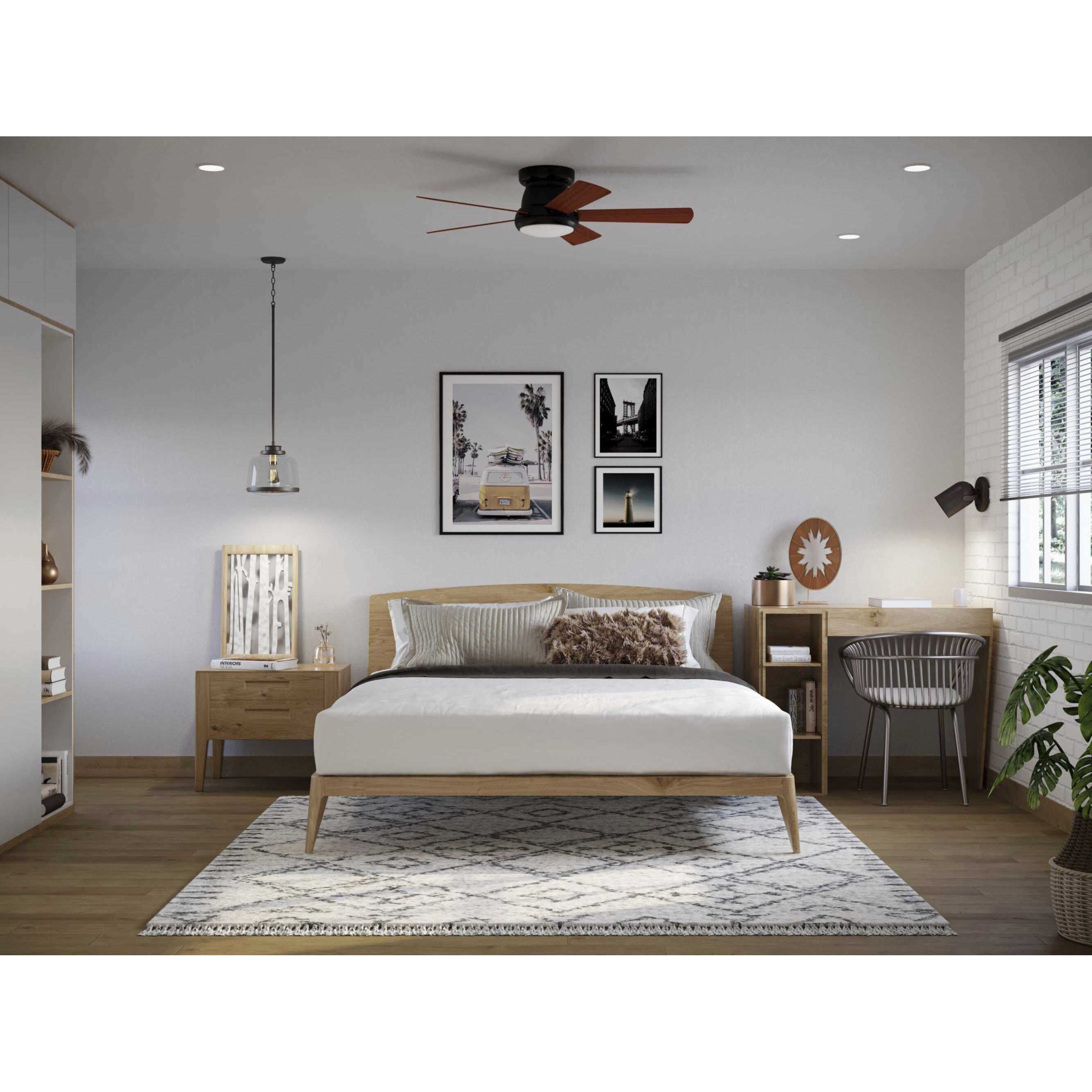 Judson 1 Light Antique Bronze Pendant Ceiling Light