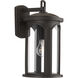 Gables 1 Light 11 inch Antique Bronze Outdoor Wall Lantern