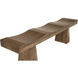 Shibumi Dark Walnut Bench