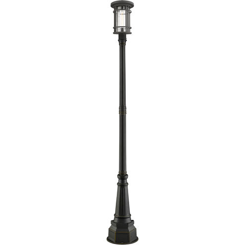 Jordan 1 Light 99.5 inch Oil Rubbed Bronze Outdoor Post Mounted Fixture in 20