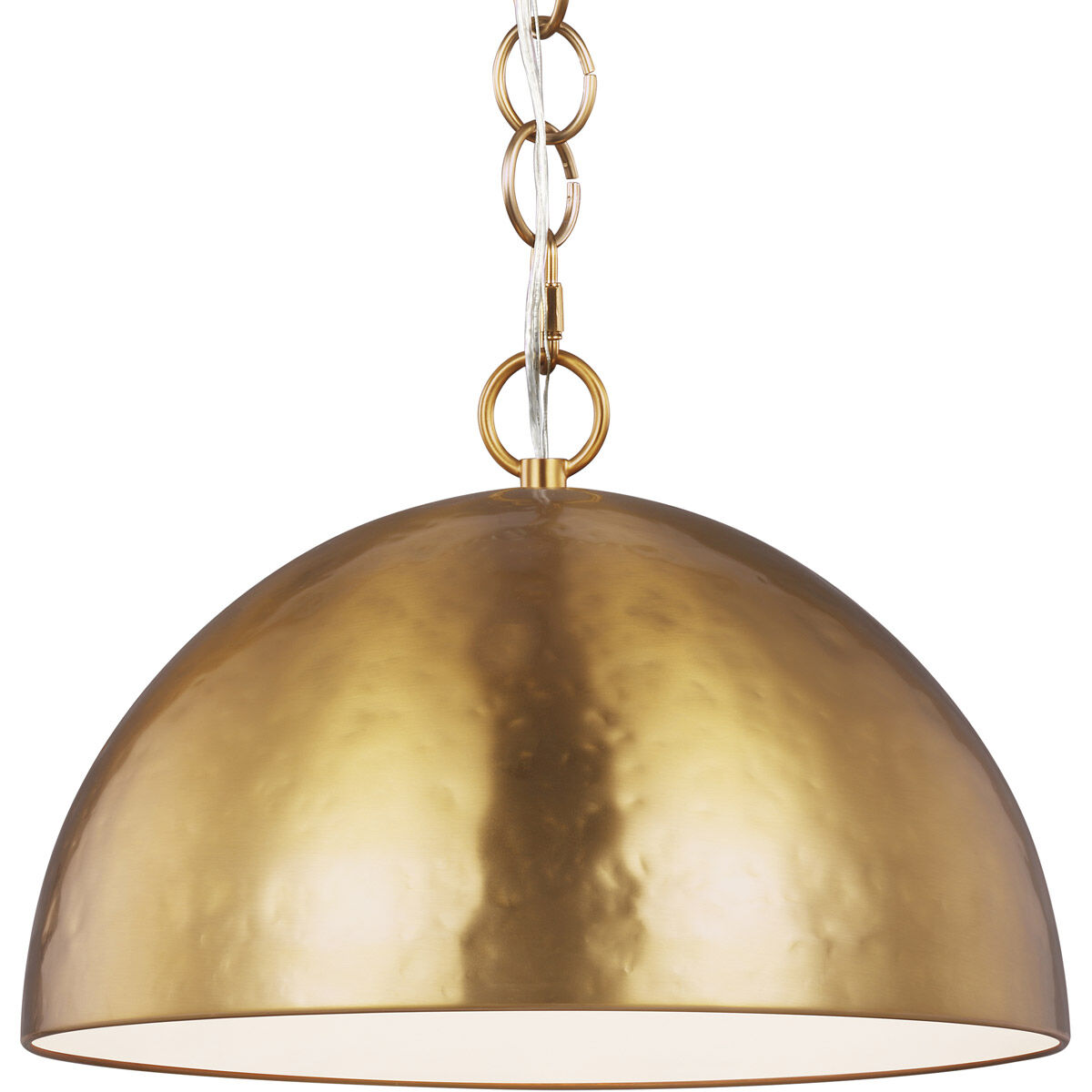 ED Ellen DeGeneres Whare 1 Light 15 inch Burnished Brass Pendant Ceiling Light