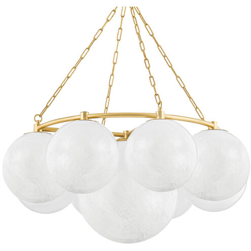 Thornwood 9 Light 43.25 inch Aged Brass Chandelier Ceiling Light