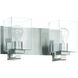 McClane 2 Light 14 inch Brushed Polished Nickel Vanity Light Wall Light
