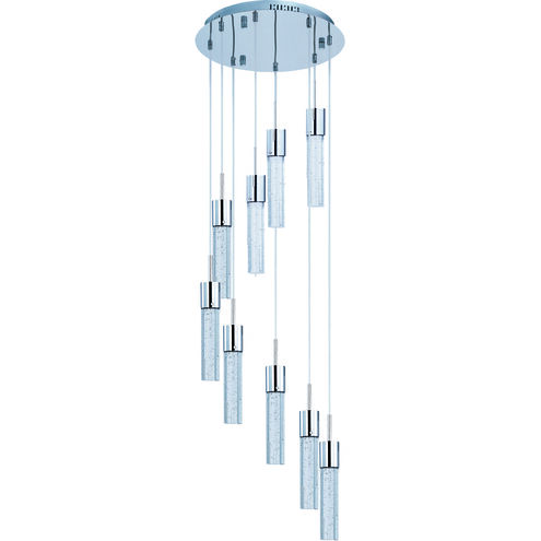 Fizz IV LED 16 inch Polished Chrome Multi-Light Pendant Ceiling Light