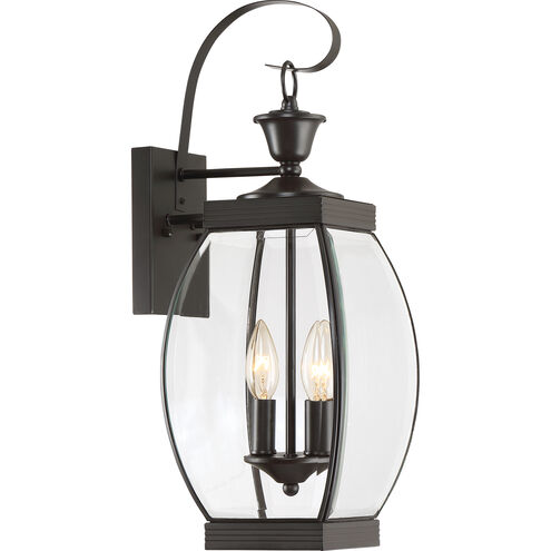 Oasis 2 Light 21 inch Medici Bronze Outdoor Wall Lantern