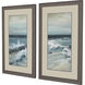 Waterside Green and Blue Framed Art