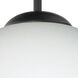 Palla 5 1 Light Black Cord Pendant Ceiling Light