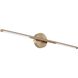 Overture LED 32 inch Champagne Gold Vanity Light Wall Light