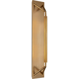 Kelly Wearstler Appareil LED 5.5 inch Antique-Burnished Brass Sconce Wall Light, Large