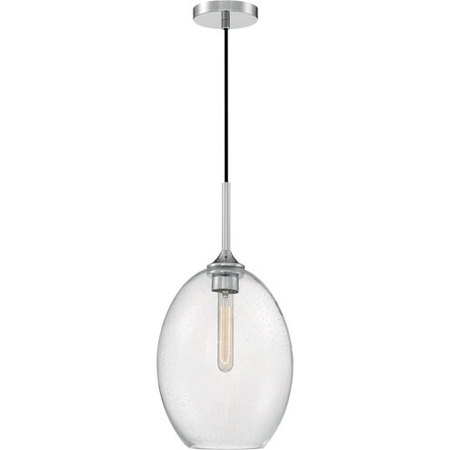 Aria 1 Light 10 inch Polished Nickel Pendant Ceiling Light