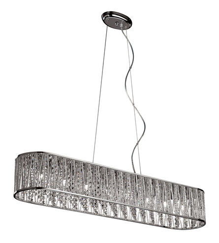 Loretta 8 Light 8.25 inch Polished Chrome Pendant Ceiling Light