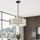 Blanchard 4 Light 20 inch English Bronze Pendant Chandelier Ceiling Light