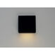 Pathfinder LED 6 inch Black Outdoor Wall Mount