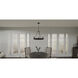 Calliope 6 Light 26.5 inch Matte Black Chandelier Ceiling Light