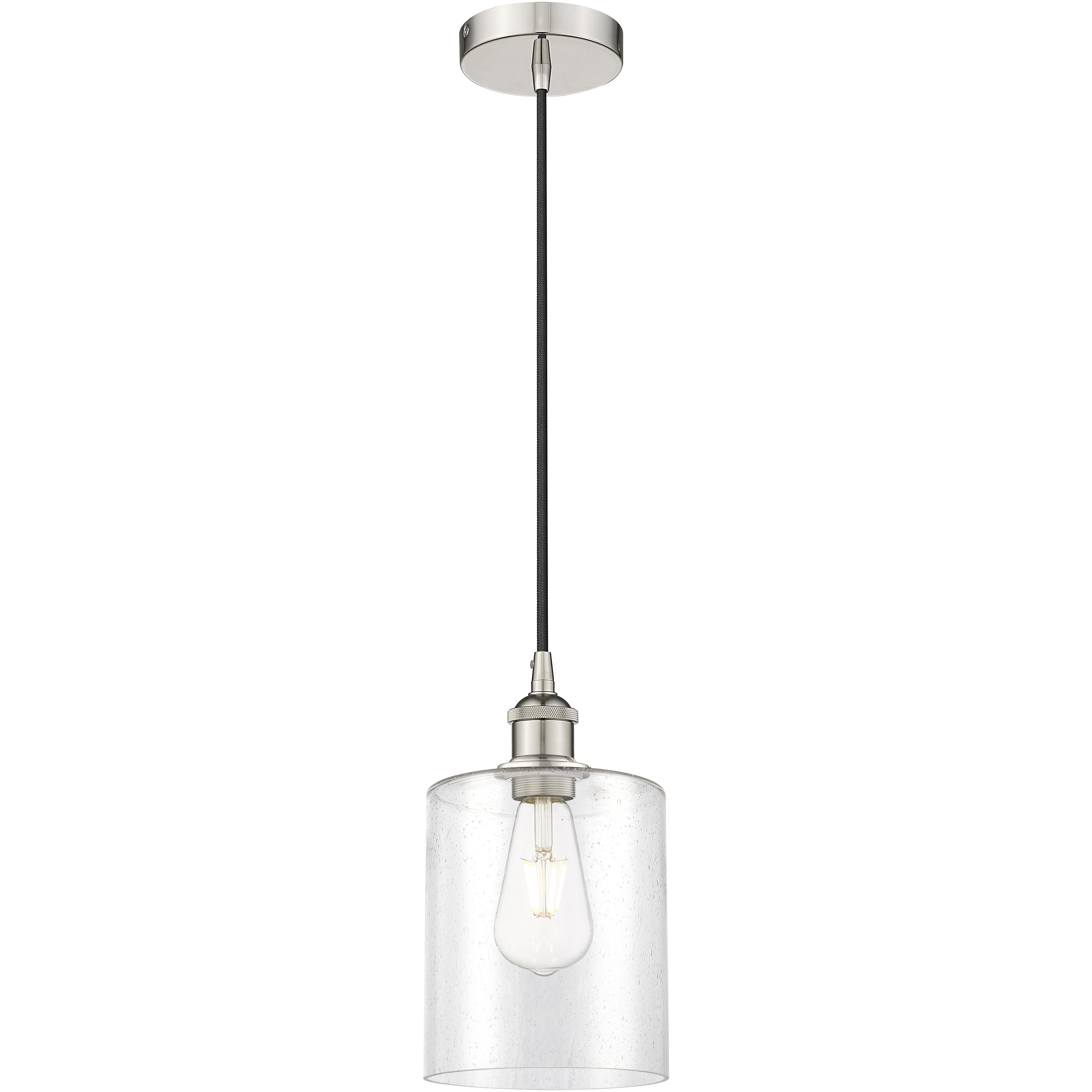 Paladin 1 Light 7.13 inch Polished Nickel Mini Pendant Ceiling Light