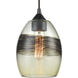 Whisp 1 Light 6 inch Oil Rubbed Bronze Mini Pendant Ceiling Light