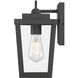Brenwick 1 Light 11.25 inch Powder Coated Black Outdoor Wall Sconce