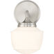 Cornwell 1 Light 6 inch Brushed Nickel Bath Vanity Wall Light