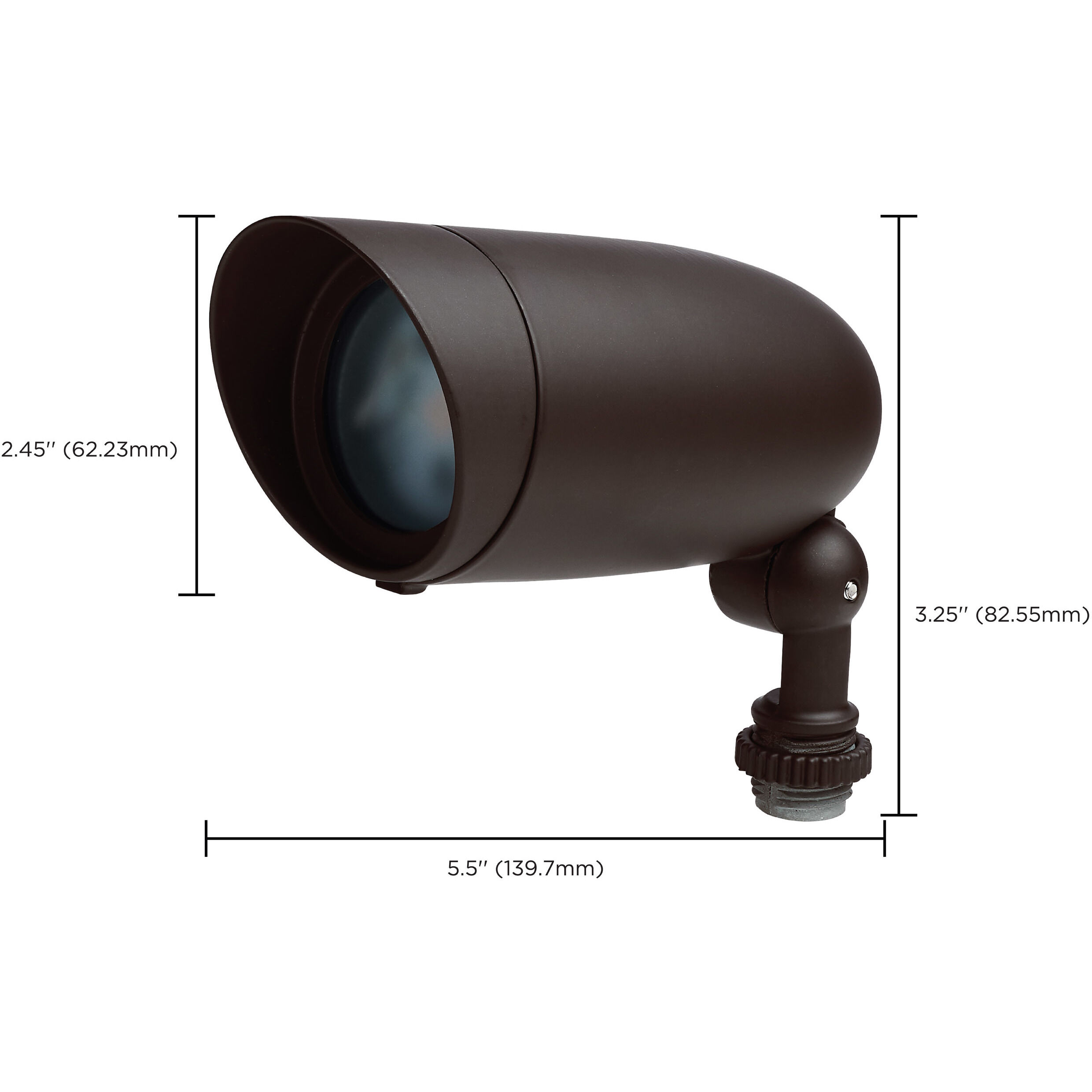 Starfish 120 6 watt Bronze Outdoor Landscape, ColorQuick