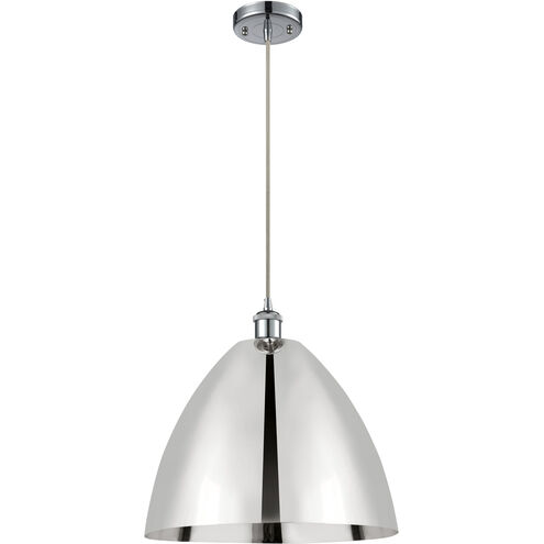 Ballston Dome 1 Light 16 inch Polished Chrome Mini Pendant Ceiling Light
