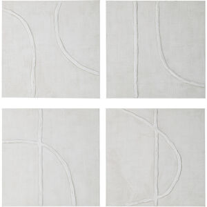 Cellier Cream Wall Decor, Set of 4