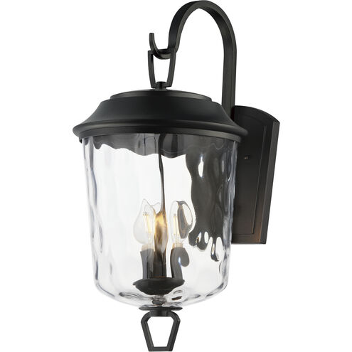 Prescott 3 Light 22.25 inch Dark Bronze Outdoor Wall Mount