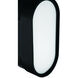 Melody LED 5 inch Flat Black ADA Wall Sconce Wall Light