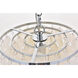 Selene 1 Light 10 inch Chrome Pendant Ceiling Light