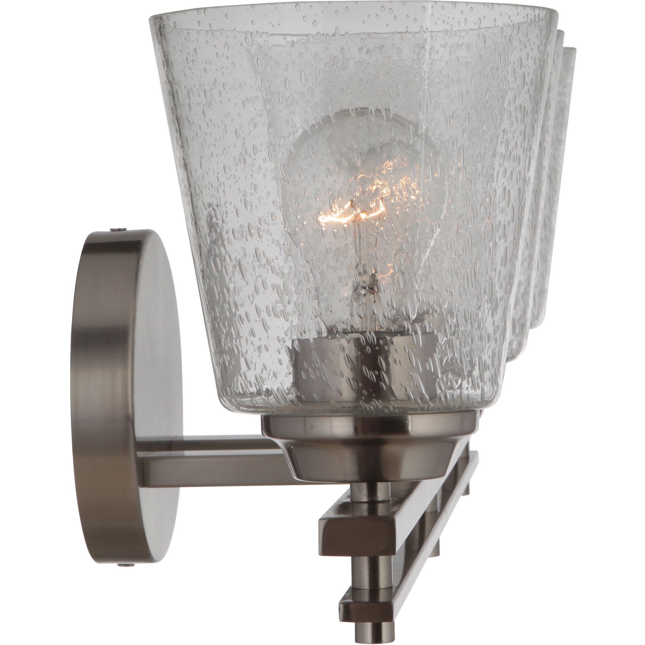 Neighborhood Drake 3 Light 24 inch Brushed Polished Nickel Vanity Light Wall Light, Neighborhood Collection