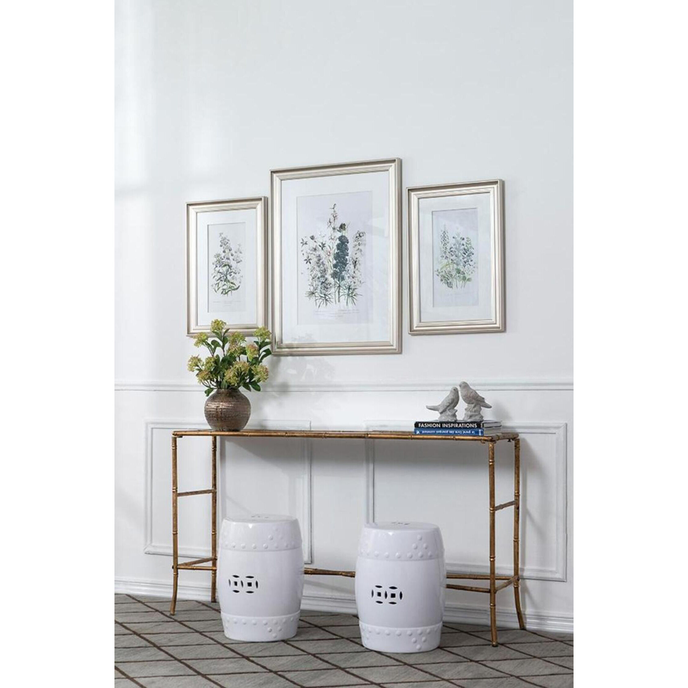 Floral Multi Color Wall Art, Set of 3